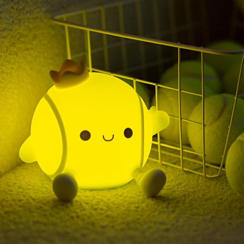 Floating Nightstand With Led Light - Lampada Notturna a Forma di Racchetta