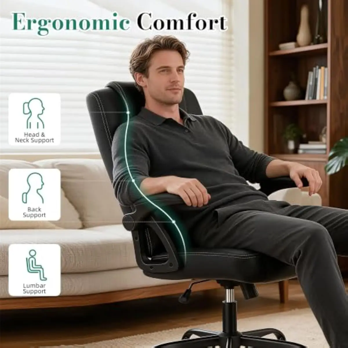Sedia da ufficio ergonomica pe - Chairs recensione e prezzo