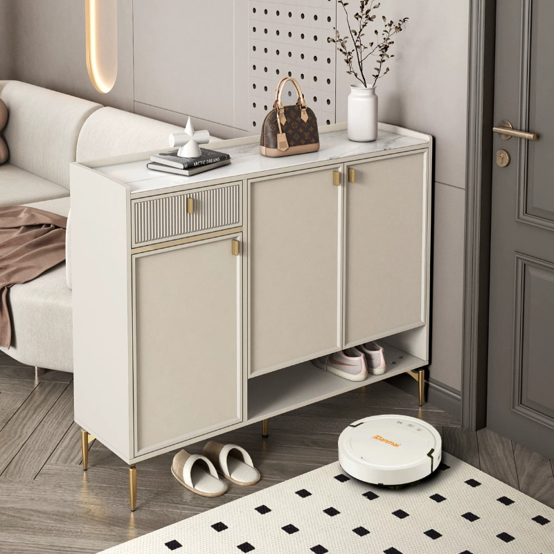 Mensola per ingresso, armadiet - Shoe Rack Cabinet Narrow Entryway recensione e prezzo