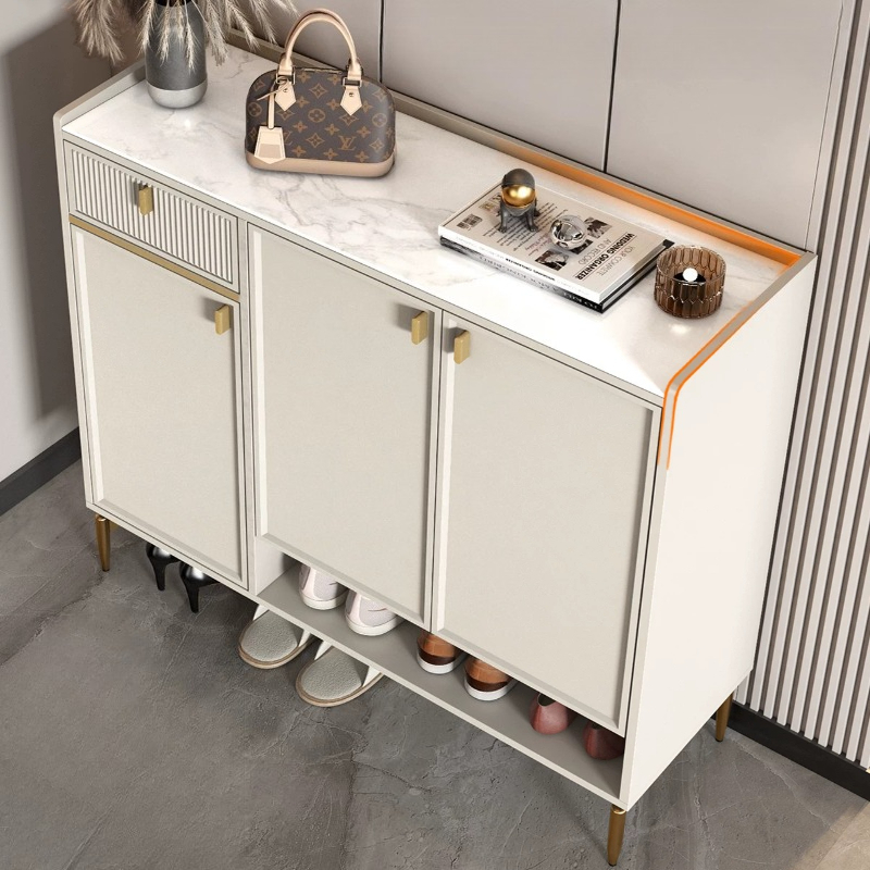 Mensola per ingresso, armadiet - Shoe Rack Cabinet Narrow Entryway recensione e prezzo