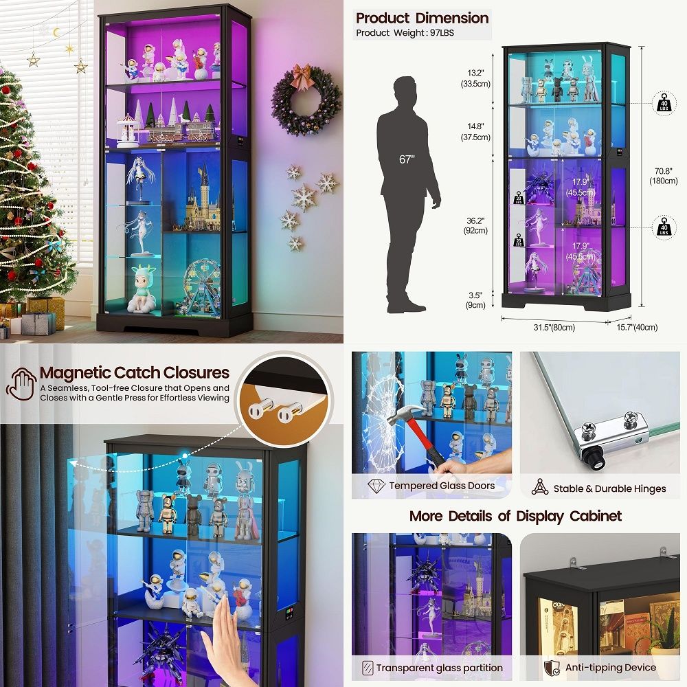 Vetrina Angolare Illuminata co - Storage recensione e prezzo