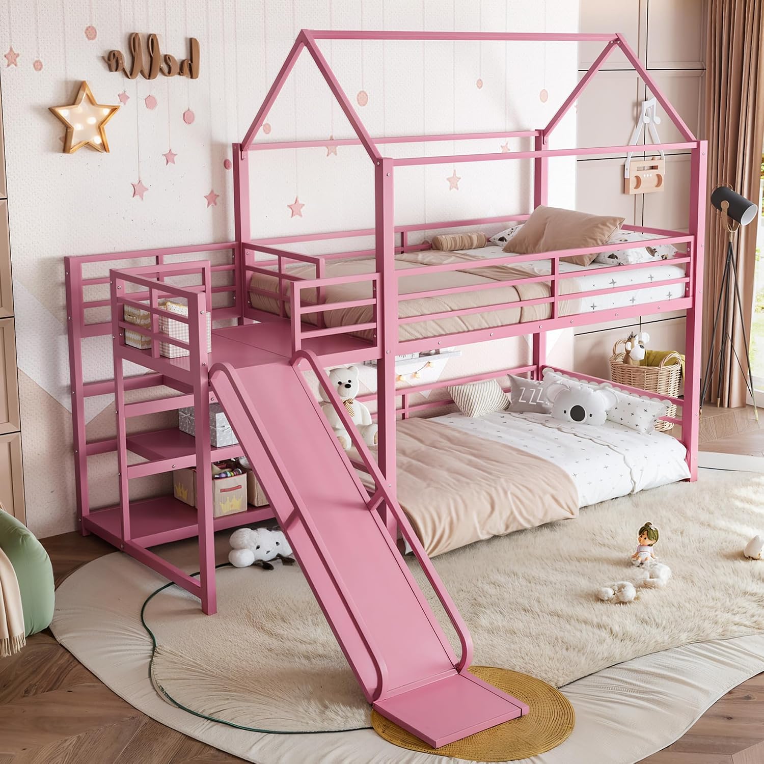 Letto a castello con scivolo e - Bunk Bed With Stairs And Slide recensione e prezzo