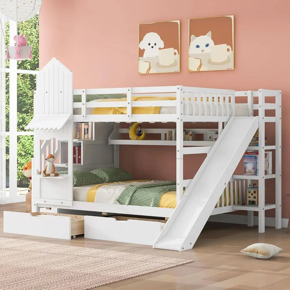 Letto a Castello Gemello con S - Bunk Bed With Stairs And Slide recensione e prezzo