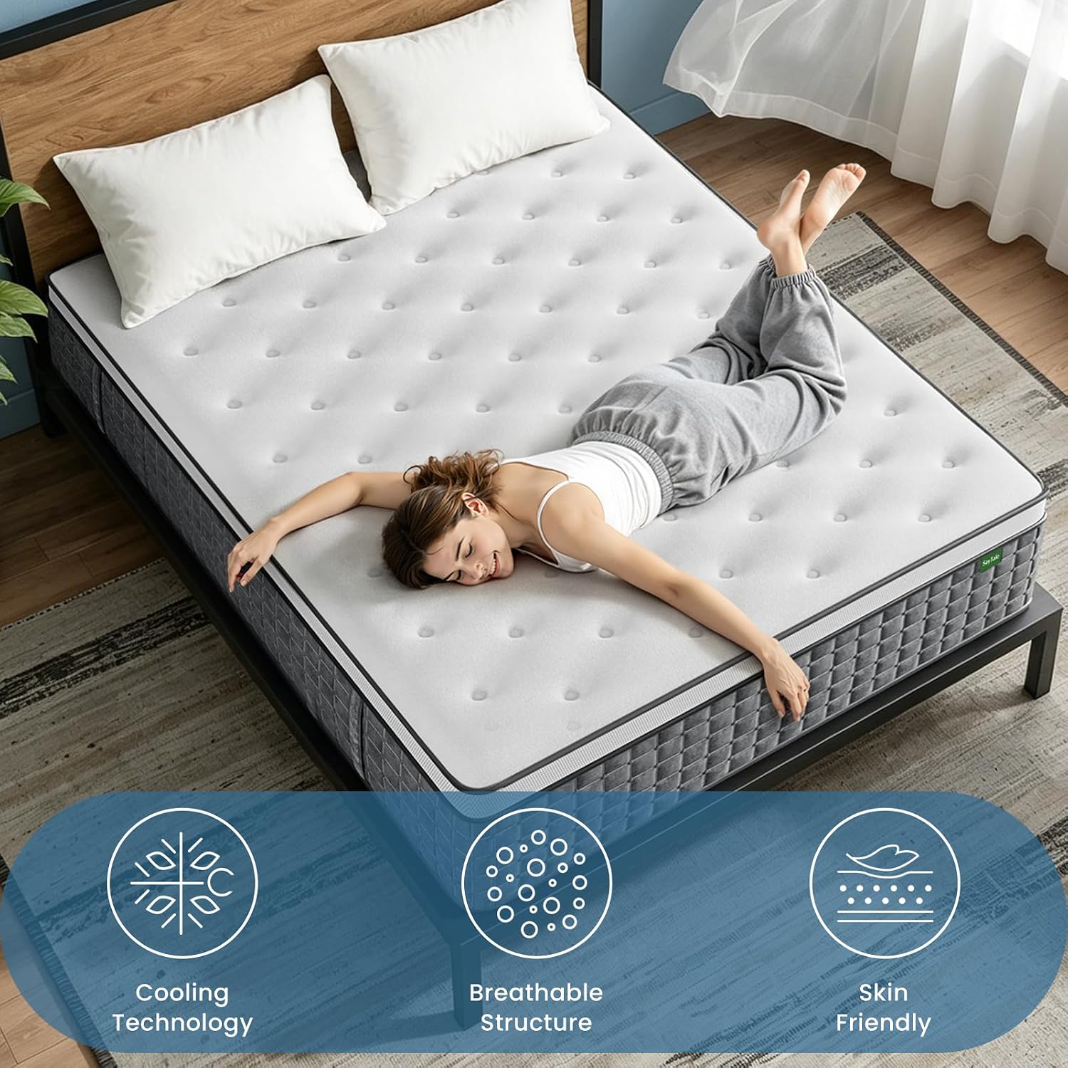 Materasso Queen, Materassi ibr - Memory Foam Mattress In A Box Queen recensione e prezzo