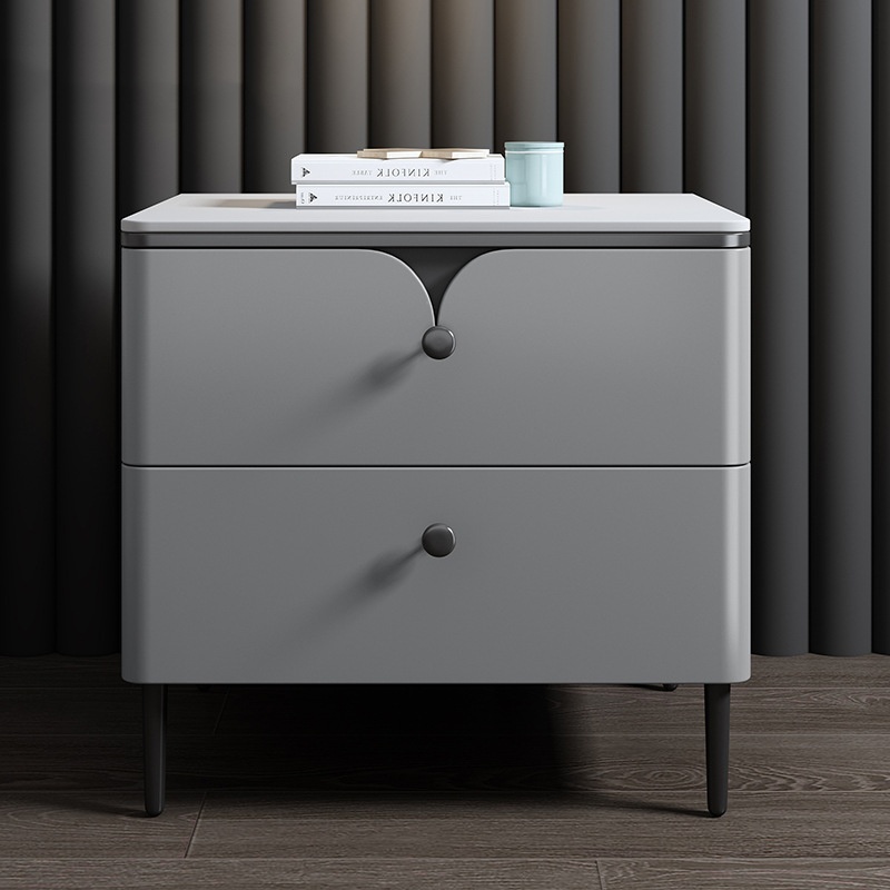 Comodino Moderno in Legno Mass - Solid Wood Nightstand 2 Drawers recensione e prezzo